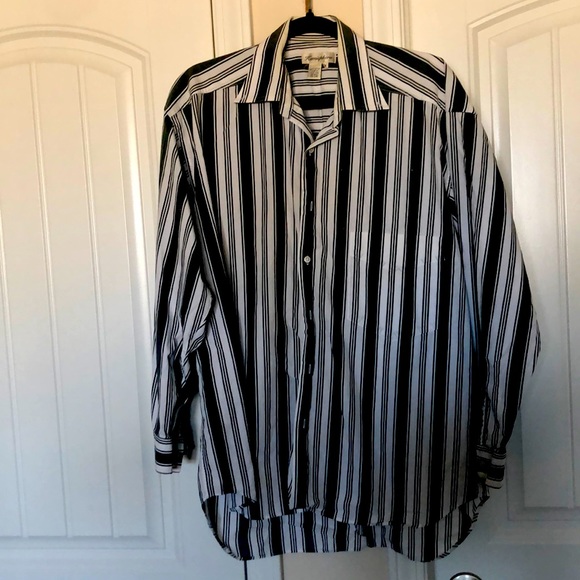 Men’s Striped Dress Shirt - Picture 1 of 1